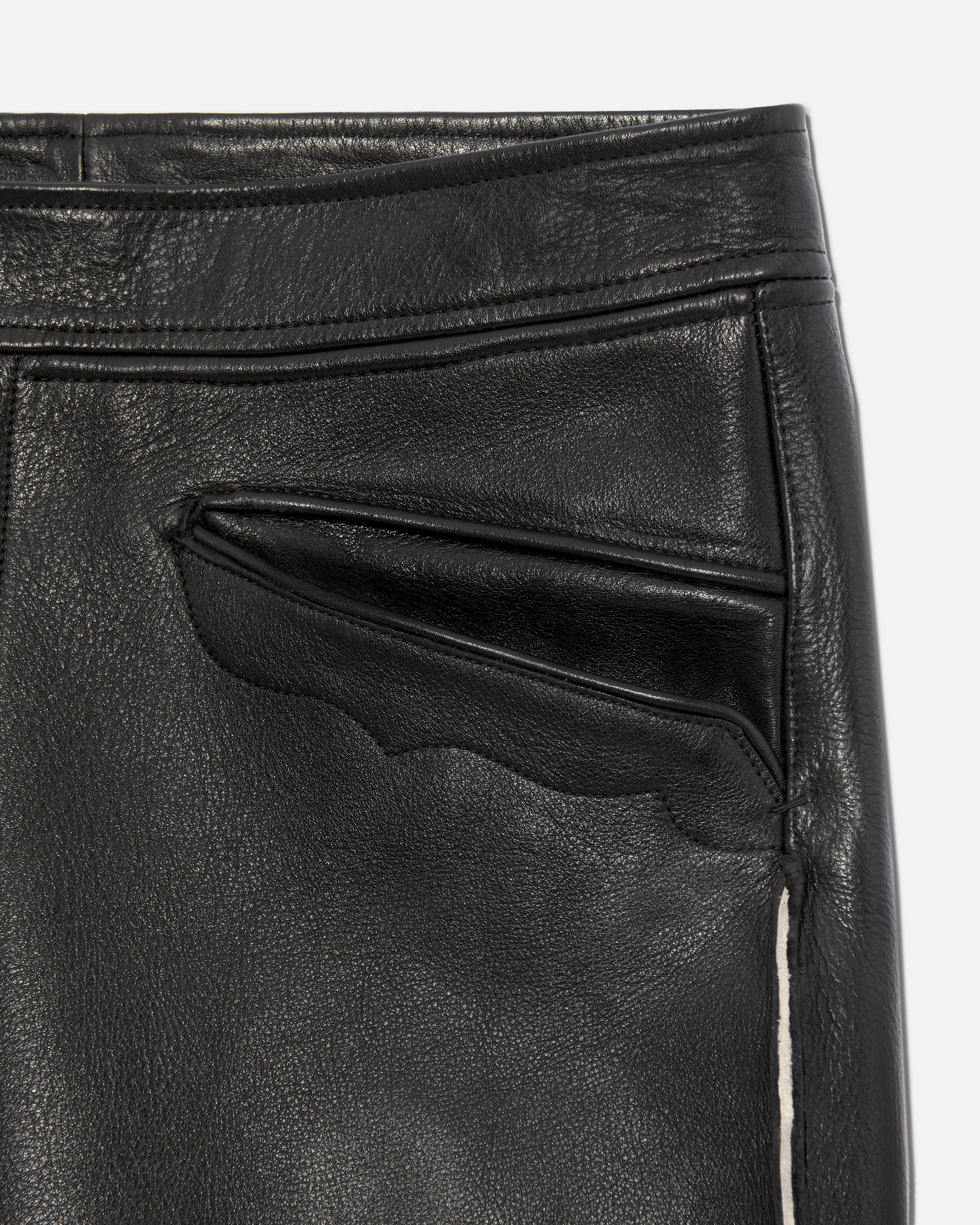 Bonded leather knickerbocker black - Image 4