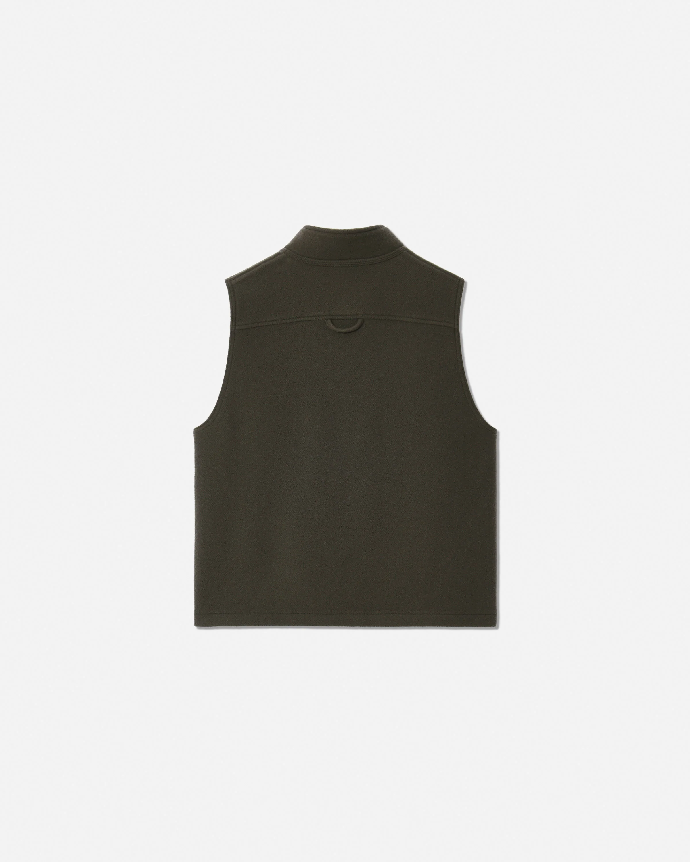 Fleece gilet city taupe - Image 2