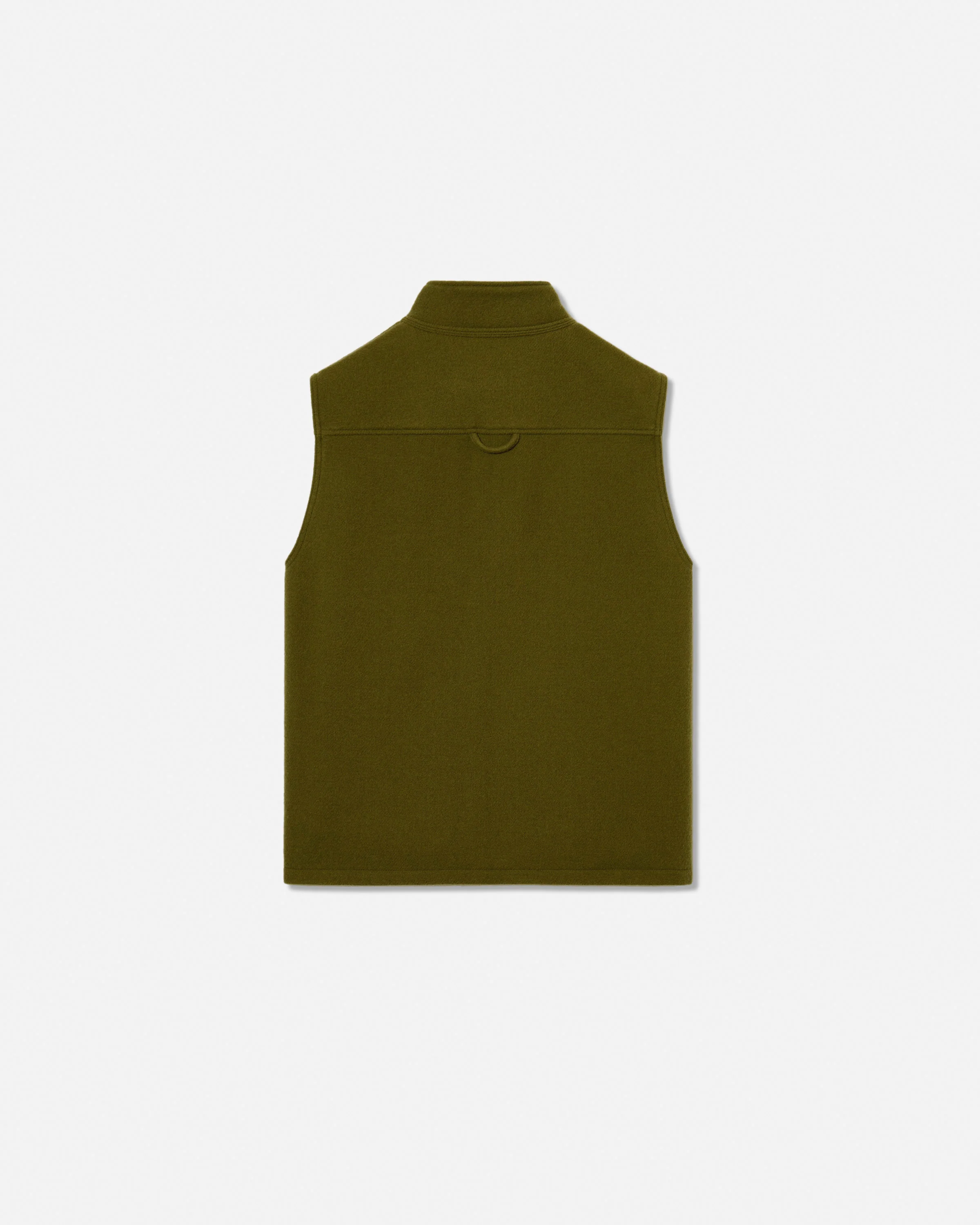 Fleece gilet full zip soil - Image 2