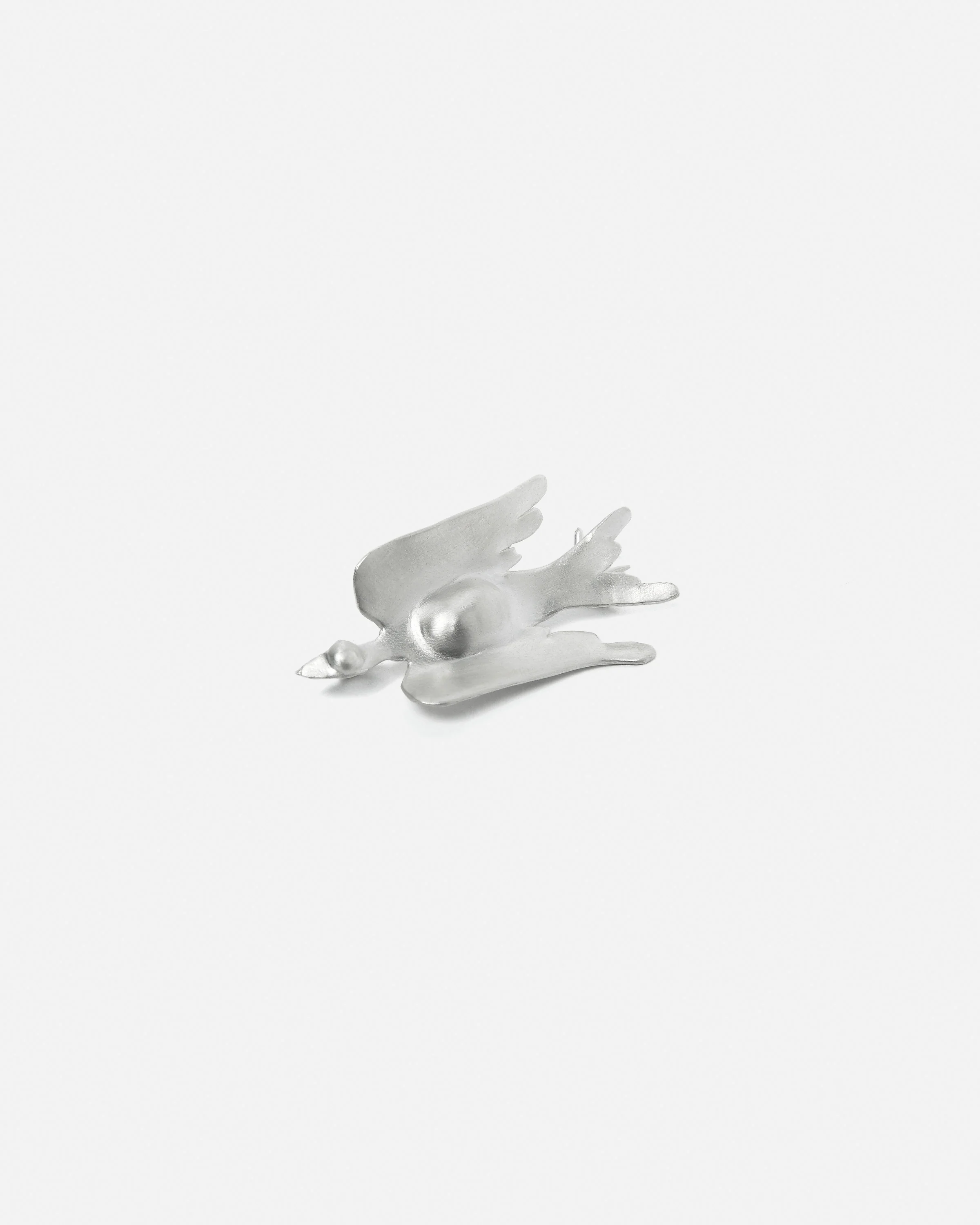 Sterling-silver brooch bird
