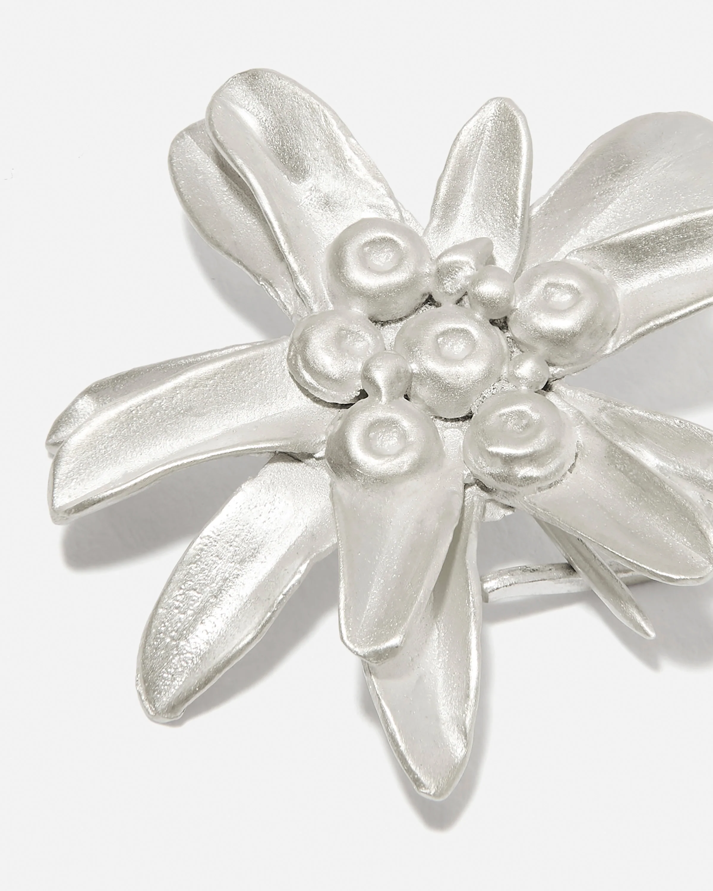 Sterling-silver brooch Edelweiss - Image 3