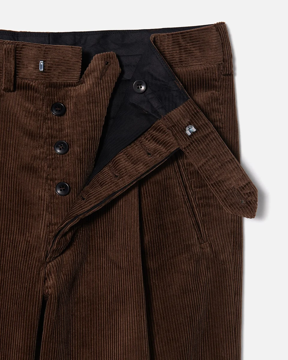 Trousers corduroy hazelnut - Image 3